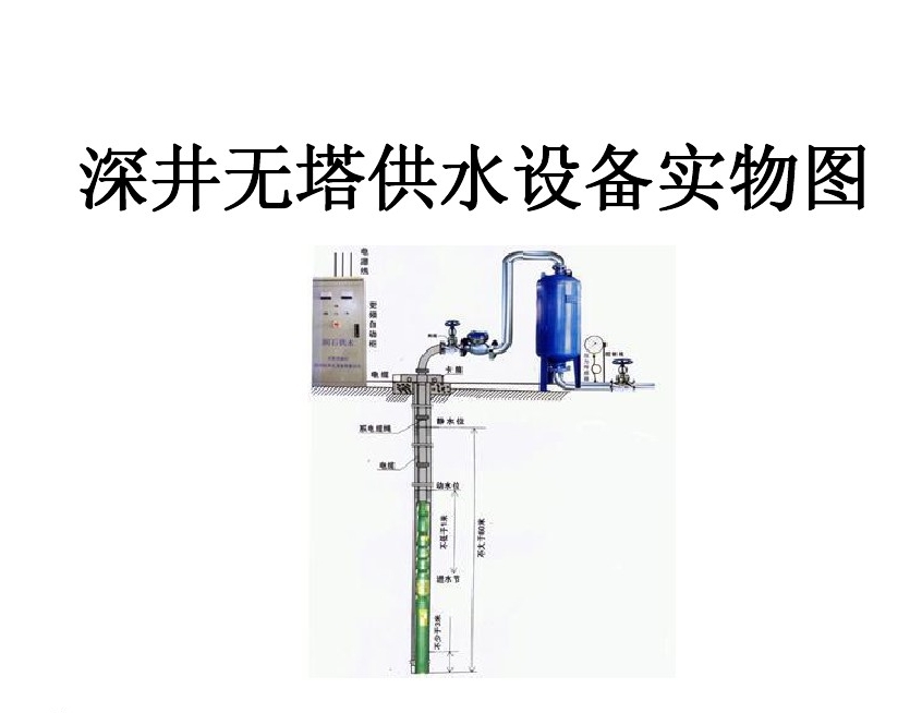 新化县井泵无塔式供水设备